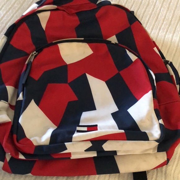 Men’s Y2k Tommy abstract canvas backpack - Picture 6 of 16